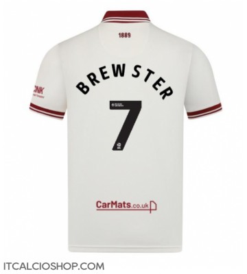 Sheffield United Rhian Brewster #7 Terza Maglia 2024-25 Manica Corta